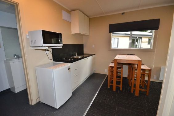 2-Bedroom Family Unit - kitchen and dining area